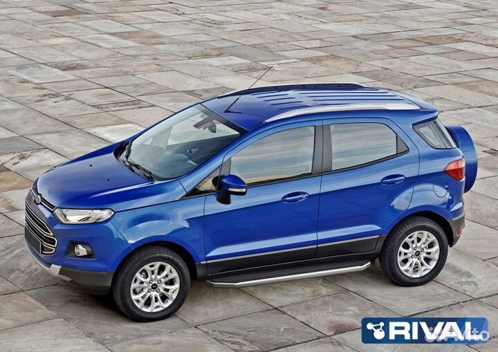 Пороги-подножки Ford Ecosport 2018. Premium