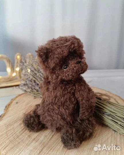Миниатюрный мишка ручной работы