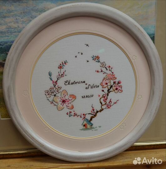 Свадебная метрика вышивка