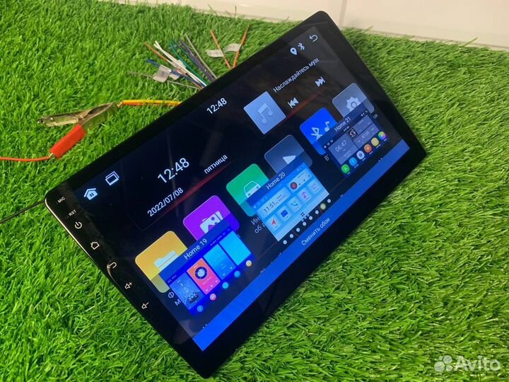 Магнитола Android 10.1дюйм Wi-fi GPS 4ядра 1х16Gb