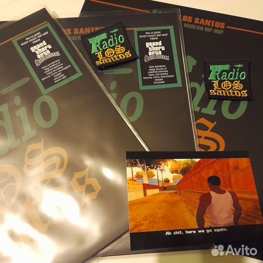 Винил Radio Los Santos (GTA San Andreas)