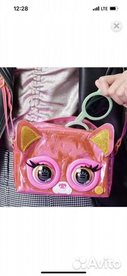 Сумка Purse Pets Розовая Кошечка