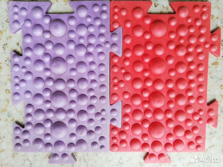 Ортопедический коврик (пазл 8 шт)