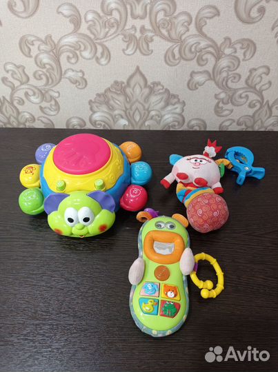 Музыкальные развивающие игрушки