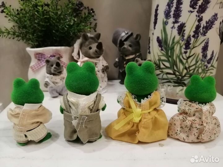Sylvanian families лягушки