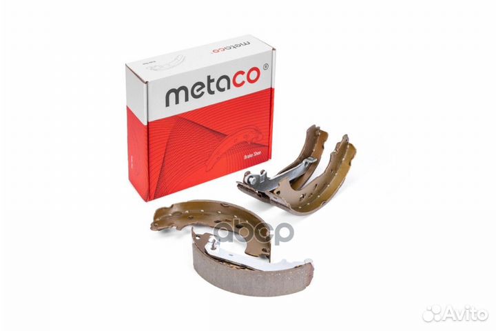 Колодки тормозные барабанные 3020-009 metaco