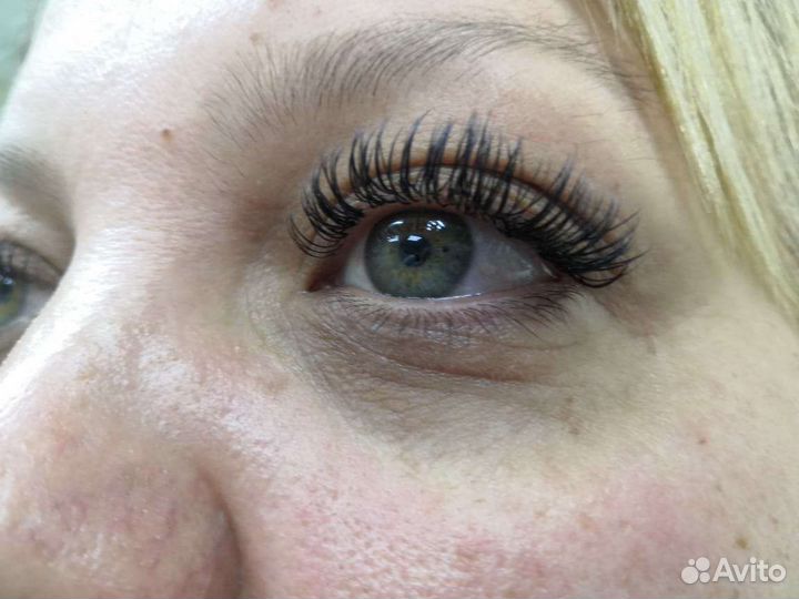 Наращивание ресниц с выездом на дом