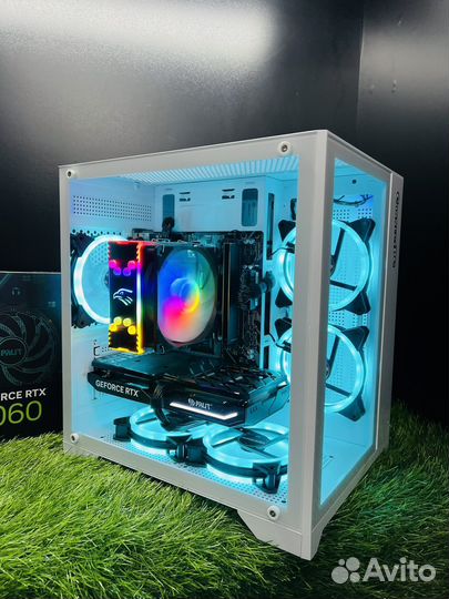 Игровой пк Ryzen 5-3600/RTX4060/16gb/1.25tb/ssd