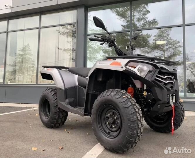 Квадроцикл Loncin TRV350 Pro черно-серый