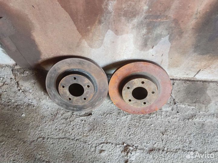 Диск тормозной nissan