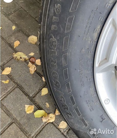 Колёса Land Cruiser 200 Lexus LX570 285/60R18