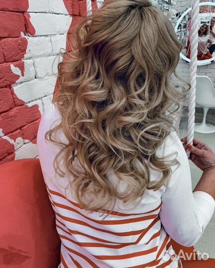 Афрокудри,голивудская волна,пляжные локоны