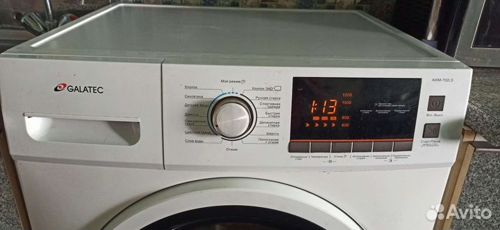 Стиральная машина на запчасти Galatec