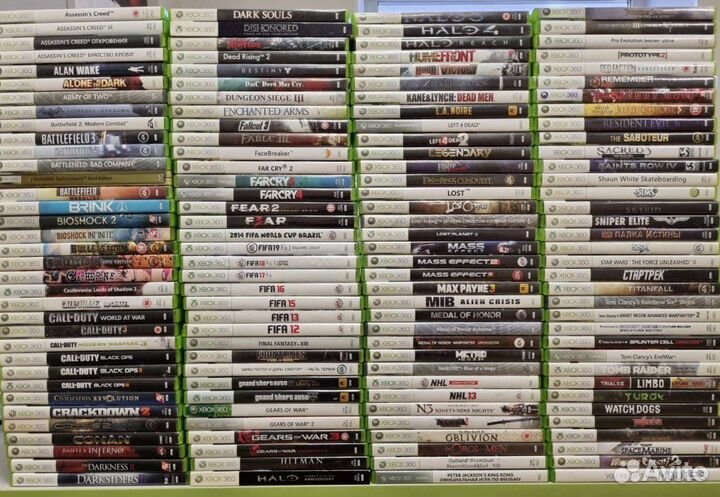 Xbox 360 много дисков