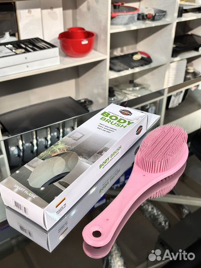 SMART щетка для тела с ручкой
