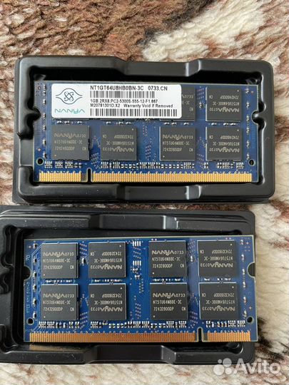 Оперативная память ddr2 для ноутбука sodimm 1 gb