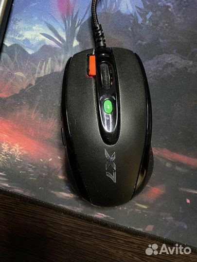 Игровая мышь A4Tech X-710BK