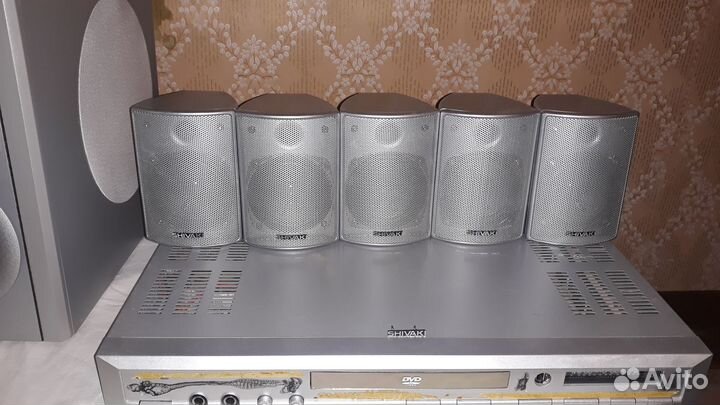 DVD и Колонки домашнего кинотеатра Shivaki Япония