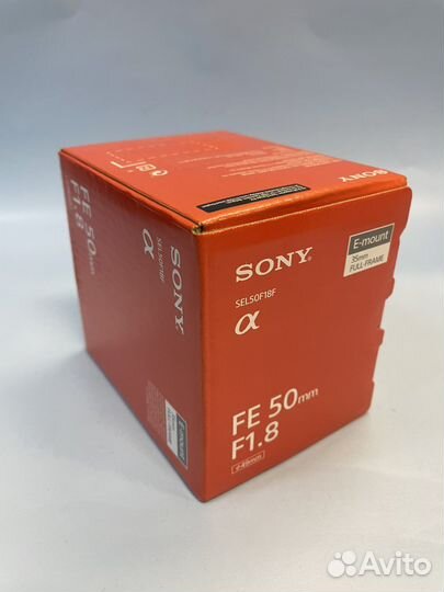Sony FE 50mm f/1.8 (SEL-50F18F) новый