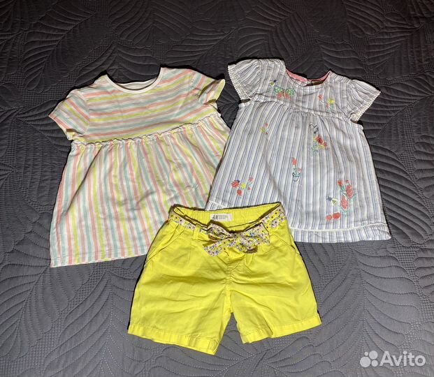 Летние вещи на девочку пакетом