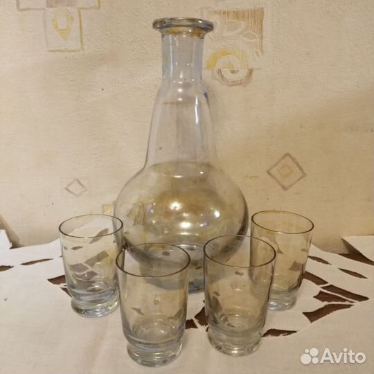 Марганцевое цветное стекло СССР