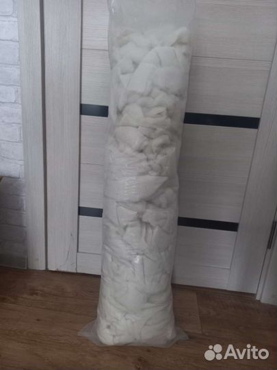 Обрезки (лоскуты) натуральной шерсти