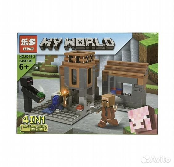 Конструктор my world 6019