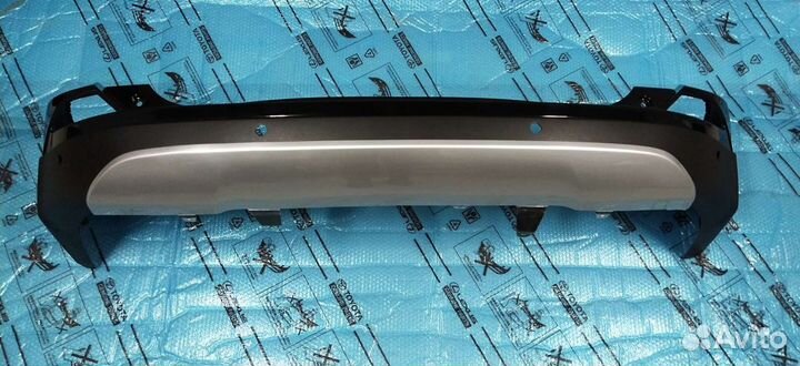 Бампер задний Toyota RAV4 IV CA40 Рестайлинг