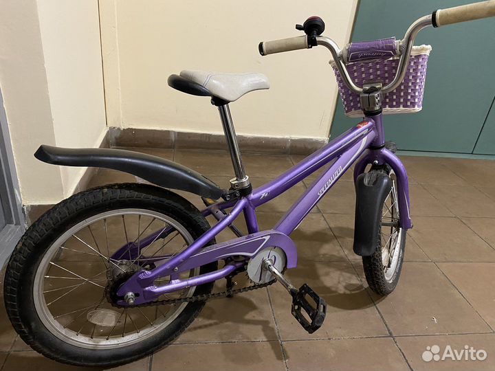 Велосипед для девочки 3-7 лет