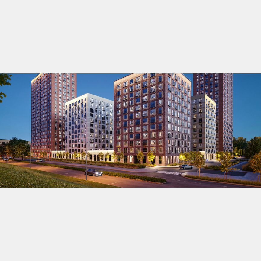 2-к. квартира, 63,9 м², 13/32 эт.