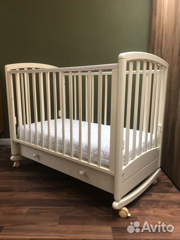 Детская кроватка Дашенька Гандылян + матрас Plitex