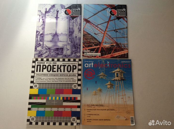 Журналы Капитель, Зодчий, Ювелир, Артхроника