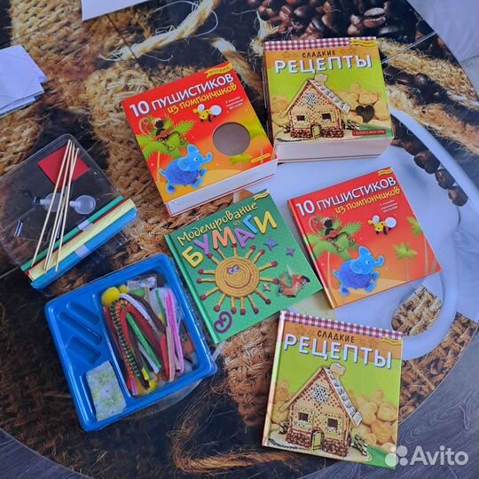 Большой набор для творчества для девочки/ игрушки