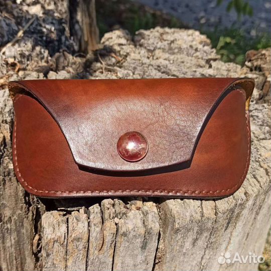 Футляр для очков кожа