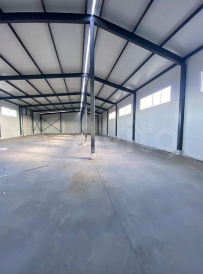 Теплое производство, склад 864м². 1 эт. Ворота 3*4