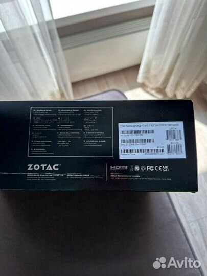 Zotac gaming GeForce RTX 4060 Ti 8GB