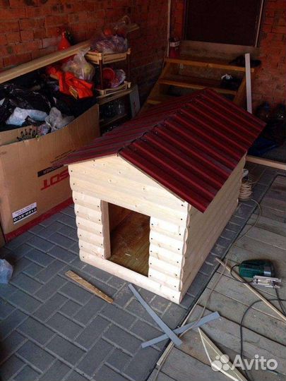 Делаю собачий будки