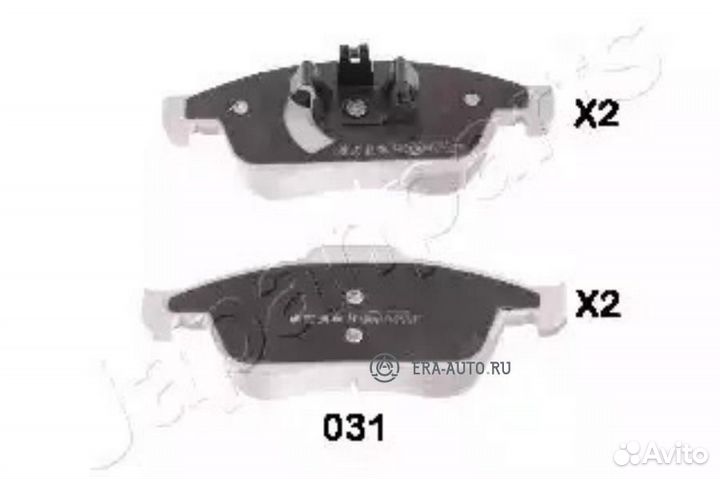 Japanparts PA-031AF Колодки торм.пер