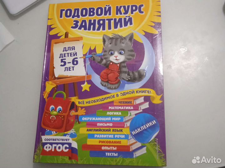 Годовой курс занятий 5-6 лет