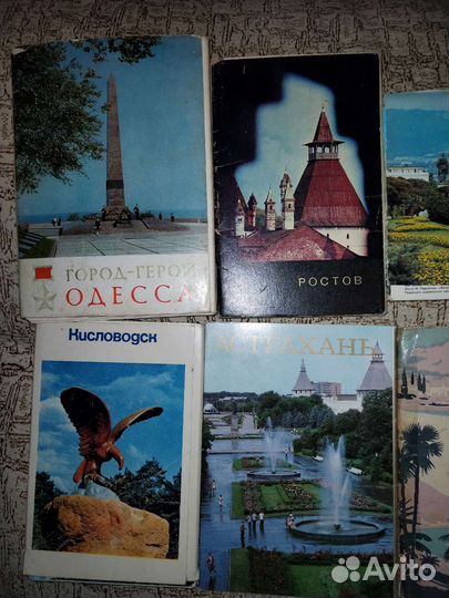 Открытки наборами СССР