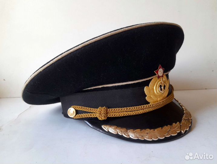 Фуражка вмф ссср(старший офицер.состав) 58 р-р