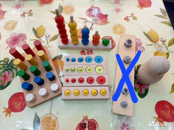 Монтессори пособия