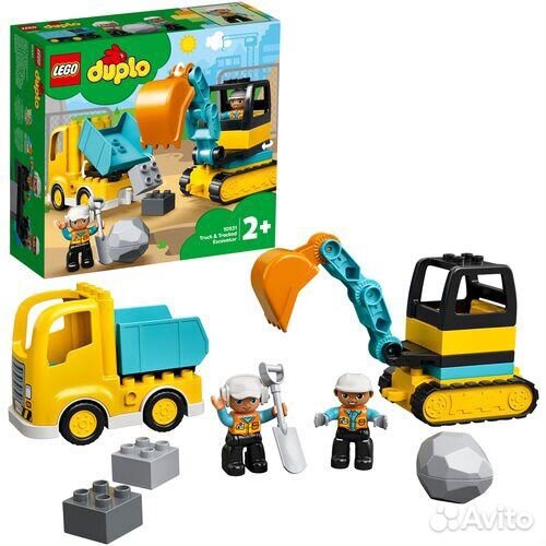 Lego duplo 10931 Грузовик и гусеничный