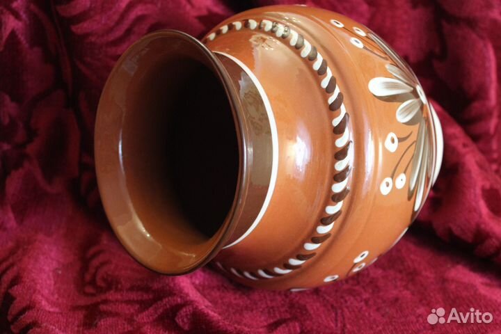 Ваза Керамика Карелии ретро