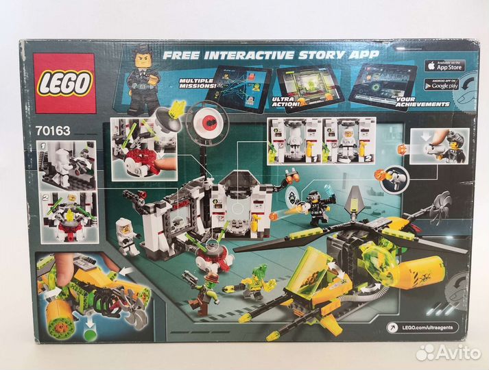 Новый Лего Ультра-Агенты 70163 Нападение Токсикиты