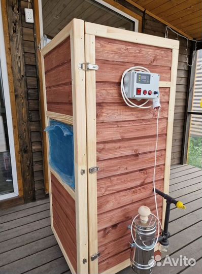 Коптильня с дымогенератором