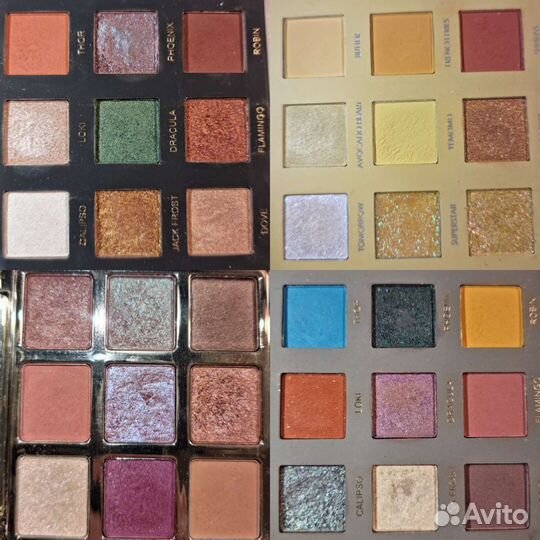 Палетки теней по одной цене