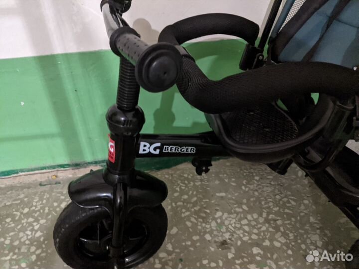 Детский велосипед коляска Berger