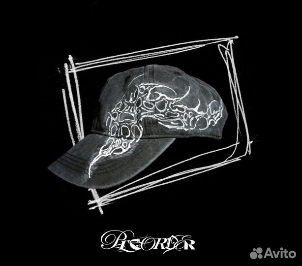 Кепка кастом готика