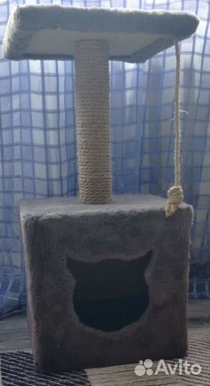 Домик для кошки с когтеточкой